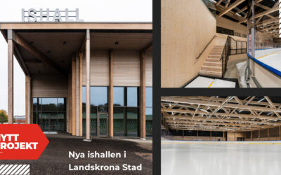 Nya ishallen i Landskrona